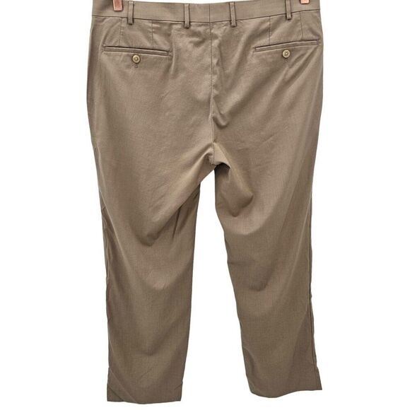 Lauren Ralph Lauren Mens 36x30 Wool Flat-Front Performance Pants - Picture 3 of 12